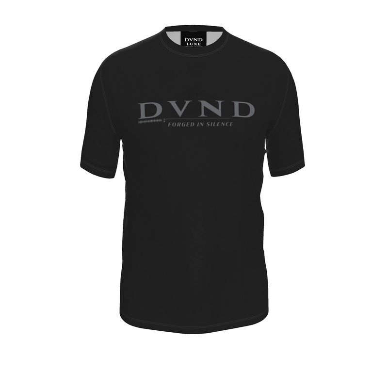 "Forged in Silence" (by DVND Luxe) premium Silk-soft t-shirt.