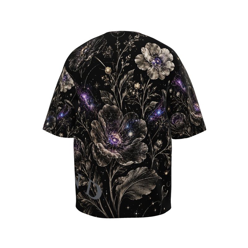 "NIGHT BLOOM" (by DVND Luxe) Mens premium Oversized T-Shirt