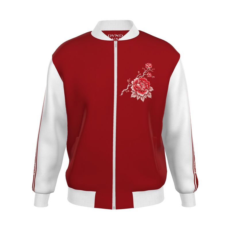 "Crimson Tigers" ( by DVND Luxe) Mens premium Bomber Jacket