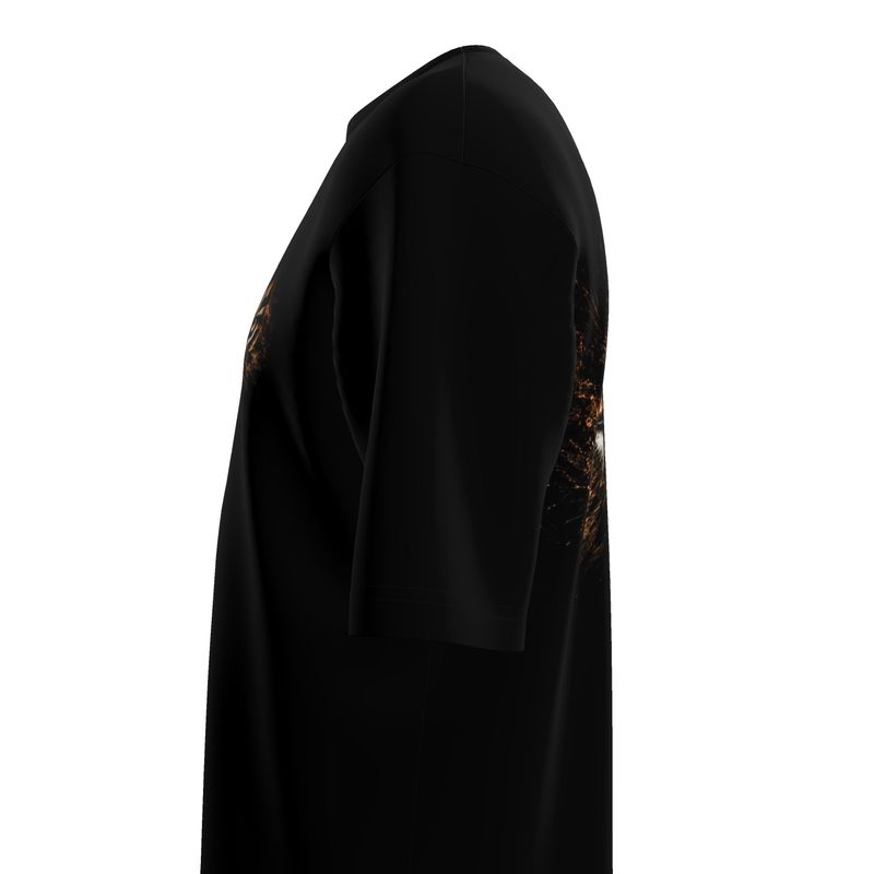 "Silent Predator" (by DVND Luxe) Mens Premium Oversized T-Shirt