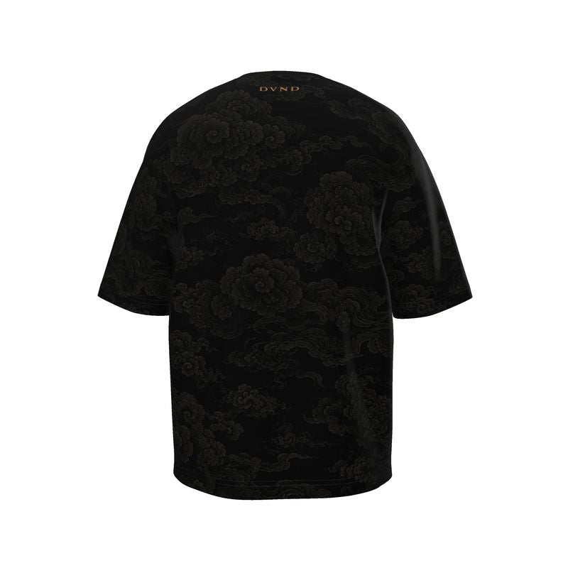 "PRIMAL CROWN" (by DVND Luxe) Mens Premium Oversized T-Shirt