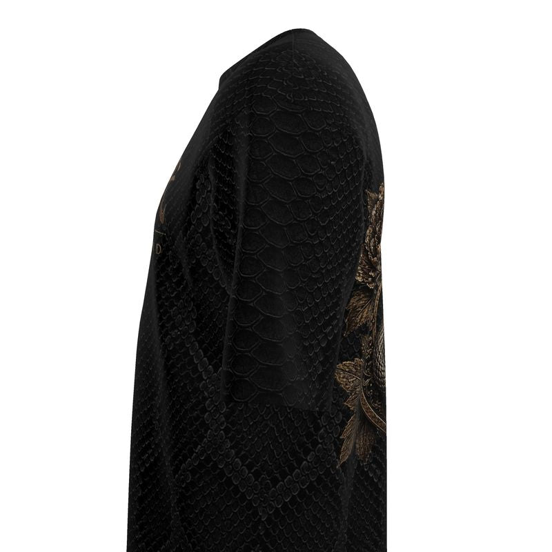 "BRONZE CREED" (by DVND Luxe) Mens Premium Oversized T-Shirt