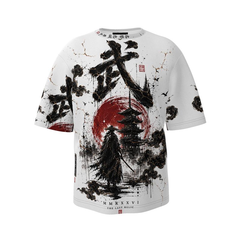 "KAGE" (by DVND Luxe) Mens Premium Oversized T-Shirt