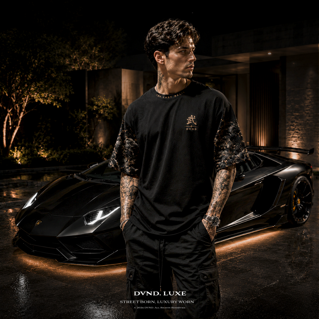"Mortal Oath " (by DVND Luxe) Mens Premium Oversized T-Shirt