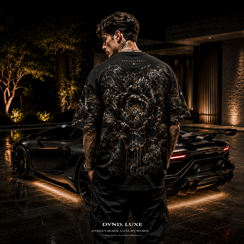 "Mortal Oath " (by DVND Luxe) Mens Premium Oversized T-Shirt