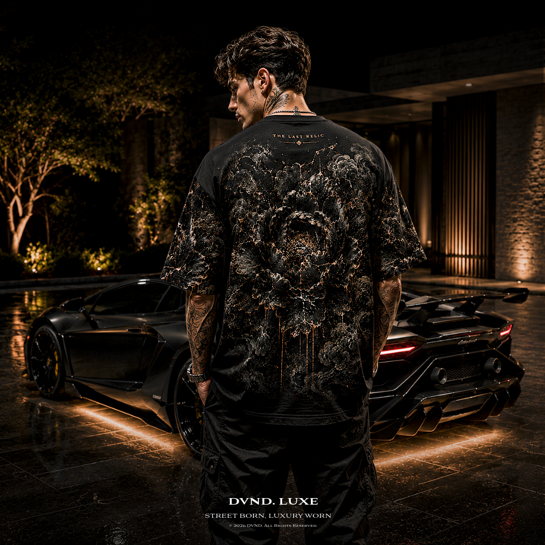 "Mortal Oath " (by DVND Luxe) Mens Premium Oversized T-Shirt