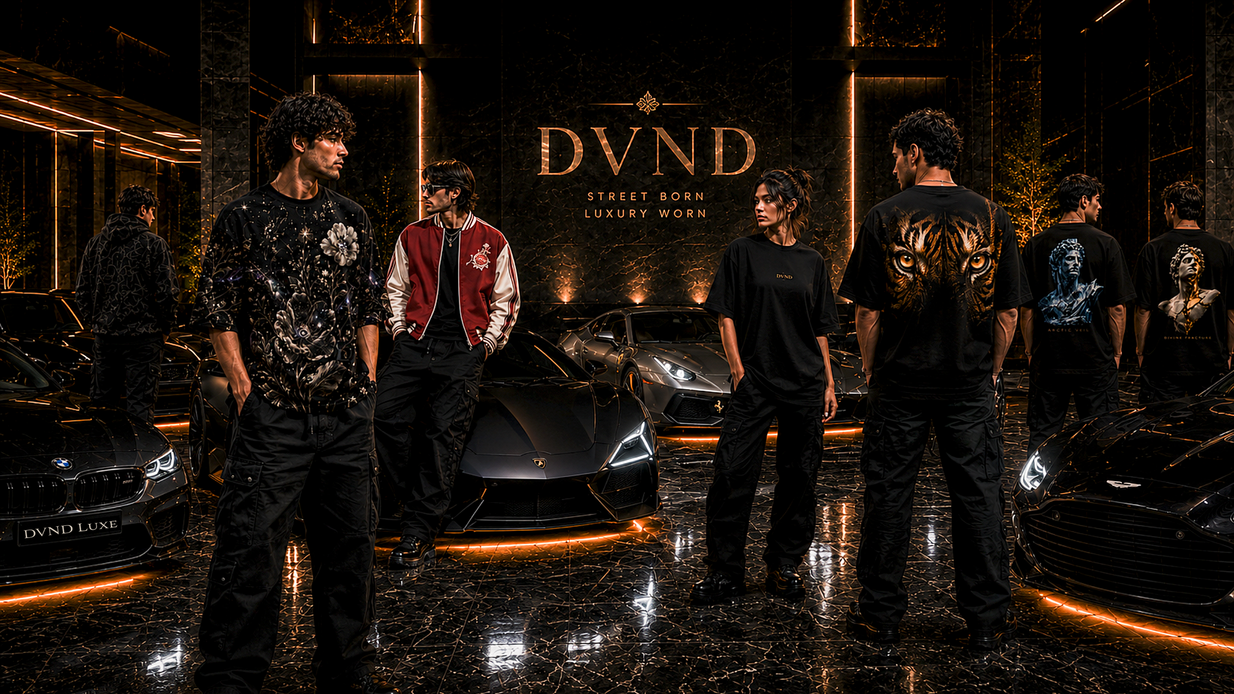 DVND Luxe - Premium Dark Luxury Streetwear Collection